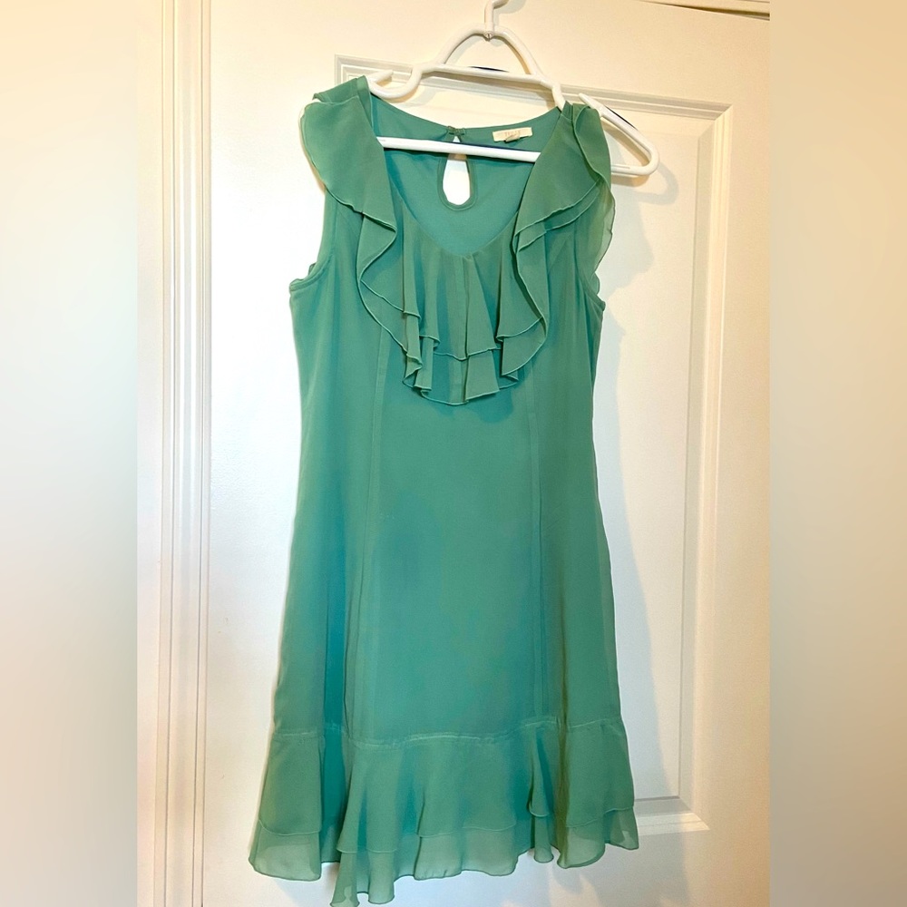 Green Tulle dress, size small